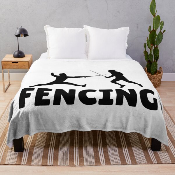 Item preview, FENCING (1) - BLACK designed and sold by ArtsyCity.