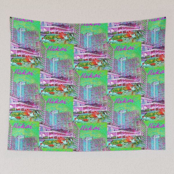 Item preview, The world famous Ilikai Hotel as viewed from the harbor front II designed and sold by R-F-B.