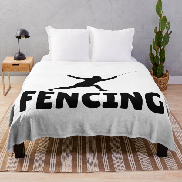 Item preview, FENCING (2) - BLACK designed and sold by ArtsyCity.