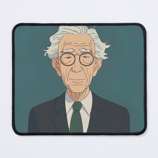 Item preview, Bertrand Russell | Anime style designed and sold by ComicsFactory.
