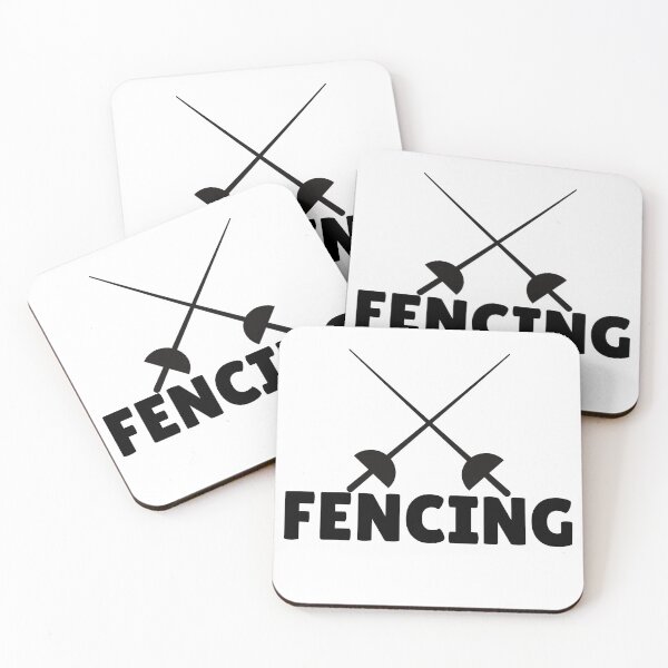 Item preview, FENCING (3) - BLACK designed and sold by ArtsyCity.