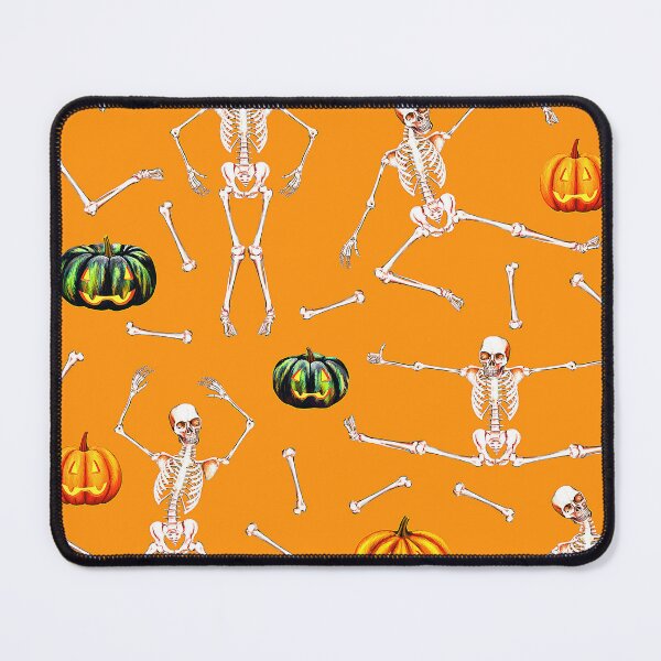 Item preview, Halloween Jack-O-Lantern Pumpkins And Skeletons Pattern designed and sold by DEC02.