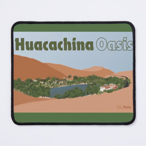 Item preview, Huacachina Peru Postcard designed and sold by Holly Krill.