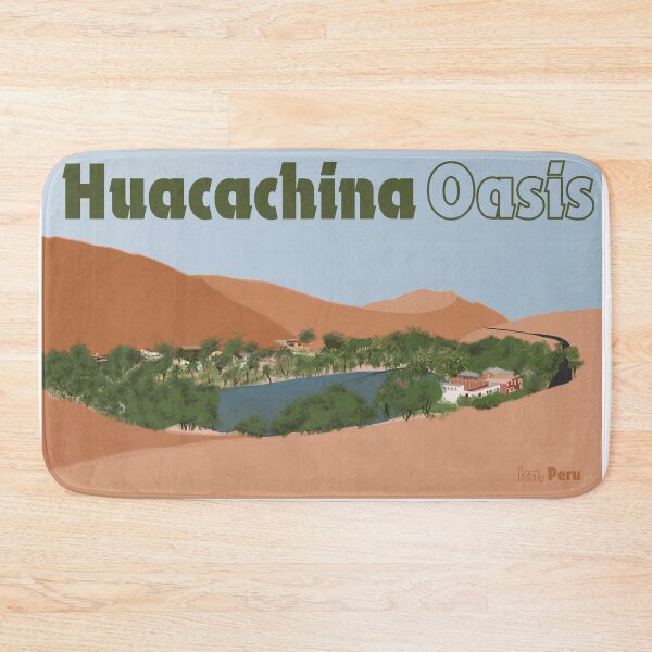 Item preview, Huacachina Peru Postcard designed and sold by Holly Krill.