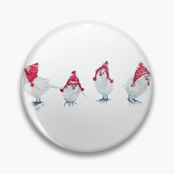 Item preview, Red Hat Birdies designed and sold by Beth Foster Creative.