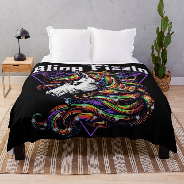 Artikelvorschau, Bling Fizzin Einhorn entworfen und verkauft von questadesigns.