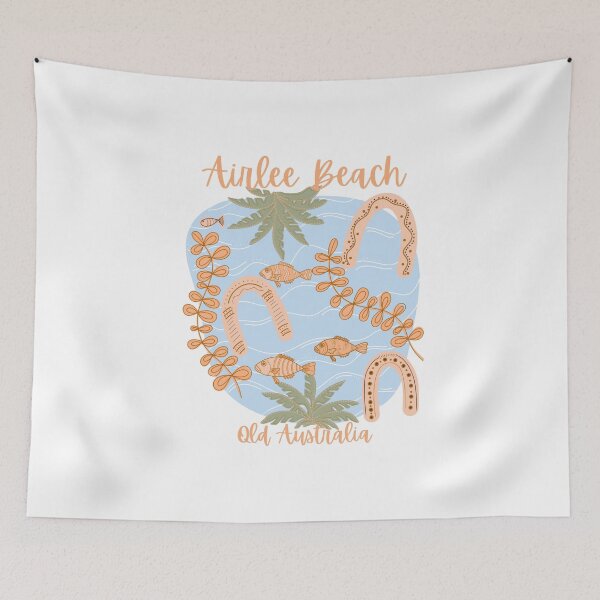 Item preview, Airle Beach, Queensland, Australia designed and sold by PurrfectionMeow.