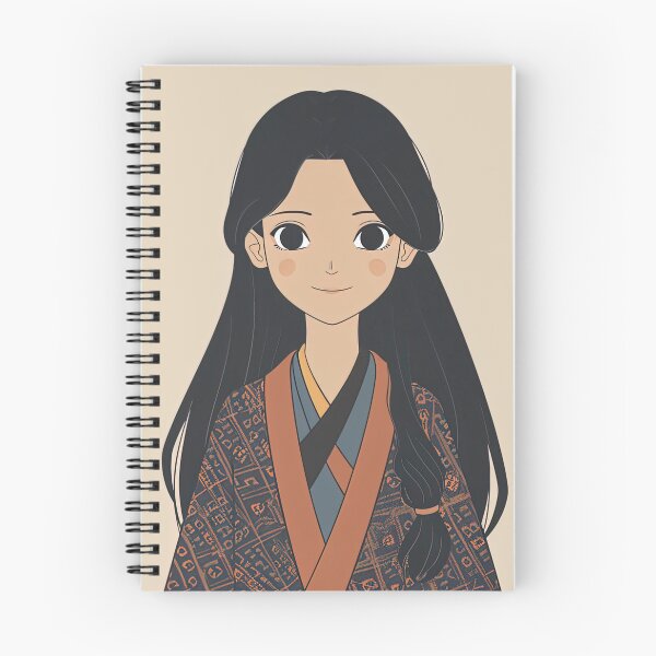 Item preview, Bhutanese girl | Anime style designed and sold by ComicsFactory.