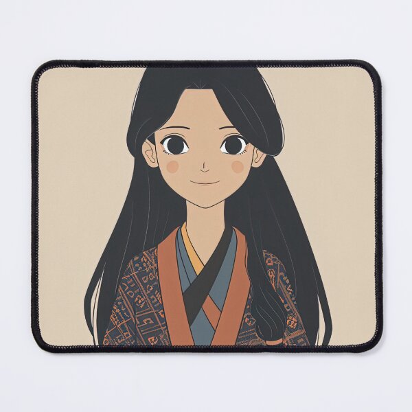 Item preview, Bhutanese girl | Anime style designed and sold by ComicsFactory.