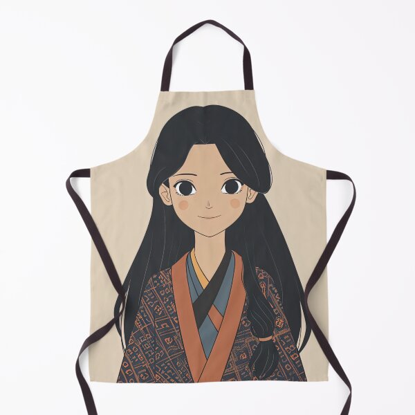 Item preview, Bhutanese girl | Anime style designed and sold by ComicsFactory.