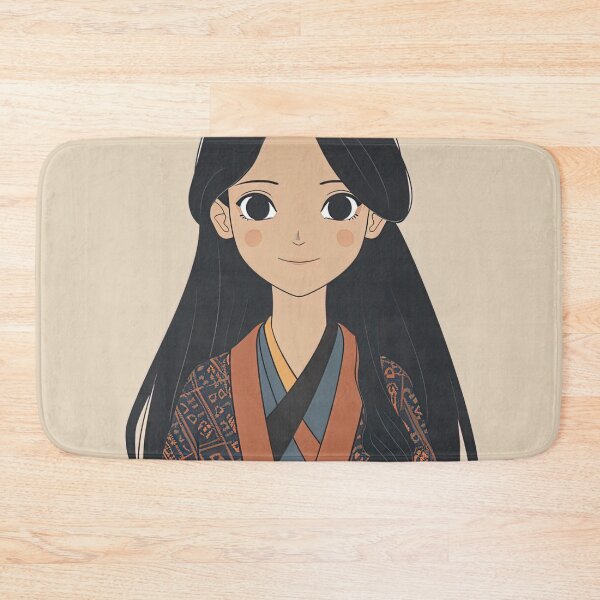 Item preview, Bhutanese girl | Anime style designed and sold by ComicsFactory.