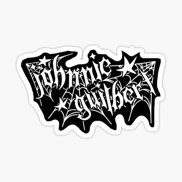 Item preview, johnnie guilbert text logo designed and sold by laurelhell.