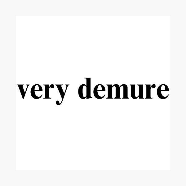 Item preview, very demure, very mindful classy black  designed and sold by jessicaleah15.