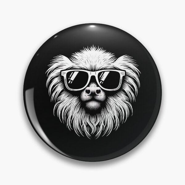Item preview, Cool And Stylish Marmoset Wearing Sunglasses  designed and sold by Smix Pixels.