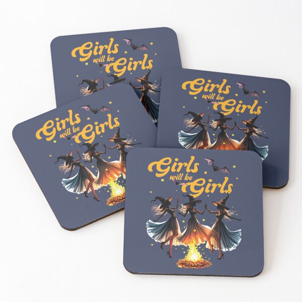 Item preview, Girls Will Be Girls Witch Witches designed and sold by stylesip.