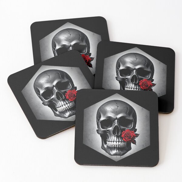 Item preview, Skull and Rose designed and sold by AbsoluteA.