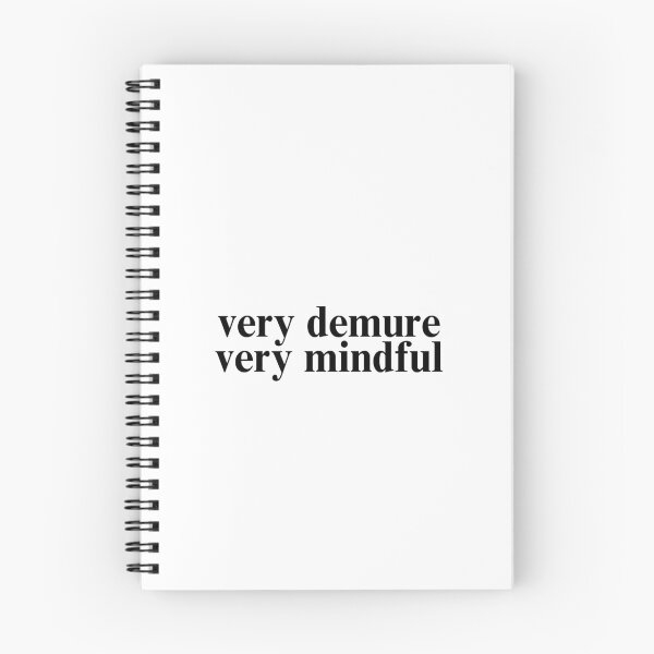Item preview, tiktok famous viral very demure, very mindful classy black  designed and sold by jessicaleah15.