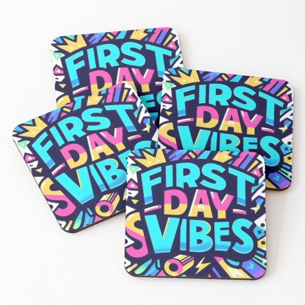 Item preview, First day vibes  designed and sold by Memosonata.