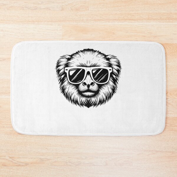 Item preview, Cool And Stylish Marmoset Wearing Sunglasses  designed and sold by Smix Pixels.