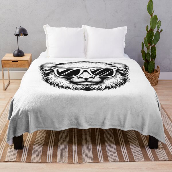 Item preview, Cool And Stylish Marmoset Wearing Sunglasses  designed and sold by Smix Pixels.