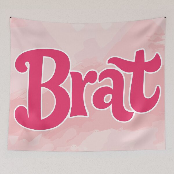 Item preview, Brat (pink) designed and sold by GlowinUp Shop.