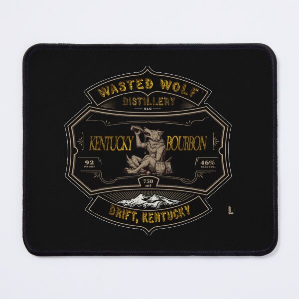 Item preview, Wasted Wolf Distillery designed and sold by Foxlindesigns.