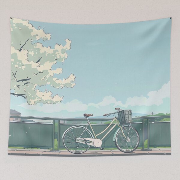 Item preview, Bicycle | Anime style designed and sold by ComicsFactory.