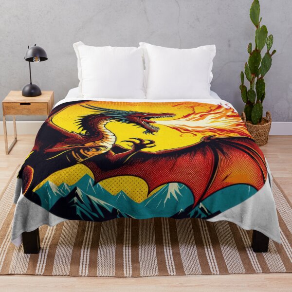Item preview, The dream of dragon breathing fire vintage designed and sold by Expressions-Sel.