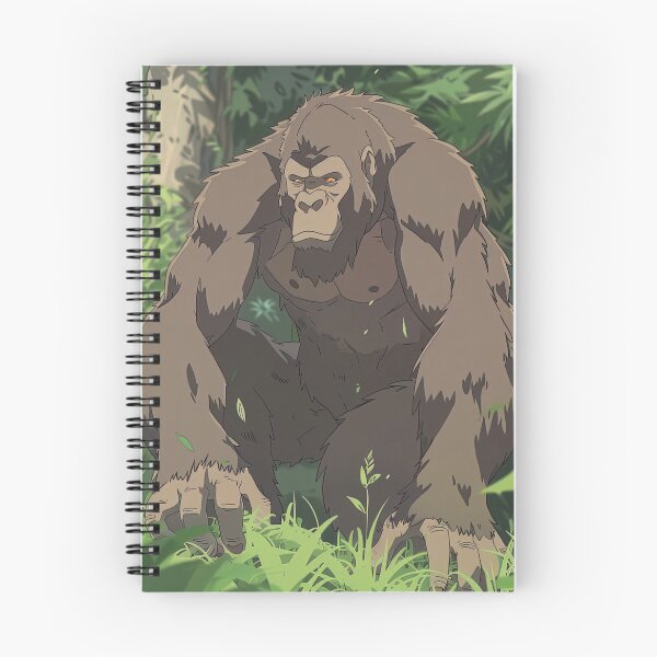 Item preview, Bigfoot, fantastic creature | Anime style designed and sold by ComicsFactory.