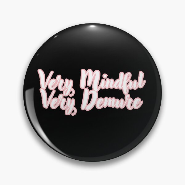 Item preview, Very Mindful Very Demure Sticker designed and sold by ChuckleSpace.
