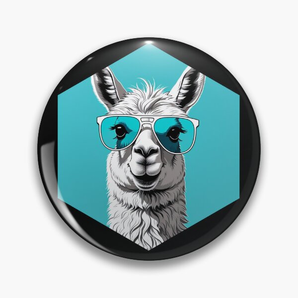 Item preview, Minimalist Llama in Sunglasses designed and sold by AbsoluteA.