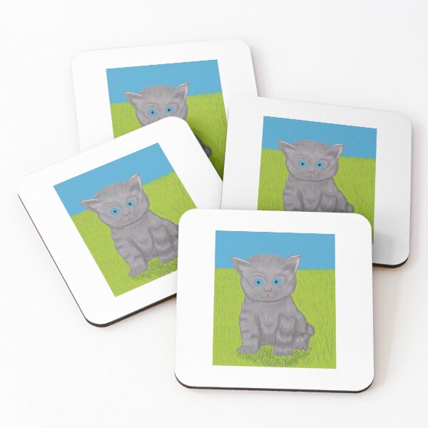 Item preview, grey kitten designed and sold by Matt389.