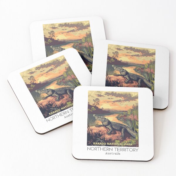 Item preview, A Vintage Travel Illustration of Kakadu National Park - Northern Territory - Australia  designed and sold by GoodOldVintage.