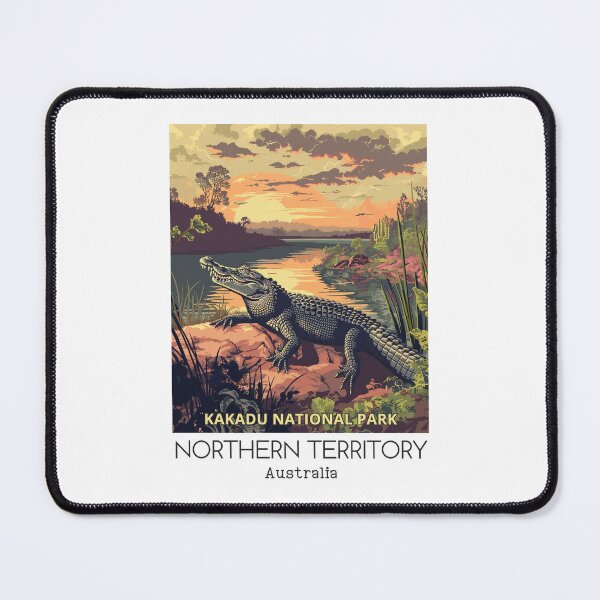 Item preview, A Vintage Travel Illustration of Kakadu National Park - Northern Territory - Australia  designed and sold by GoodOldVintage.