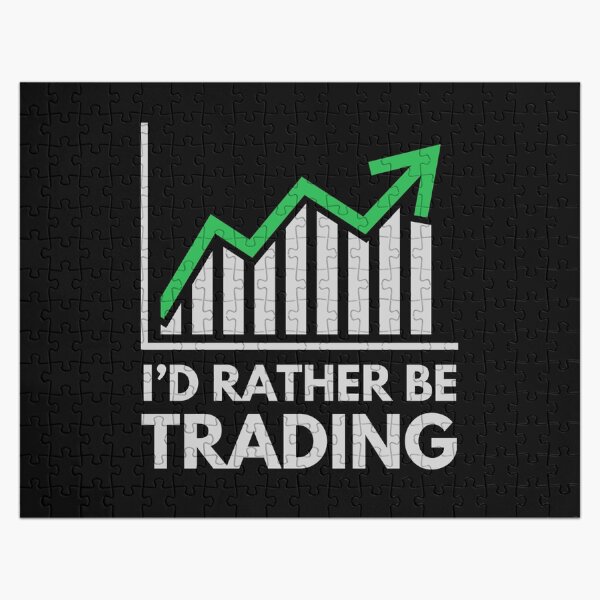 Item preview, I'd Rather be Trading Stock Trader Trading, Stock Market, Trading Gift designed and sold by DesignDailyDeal.