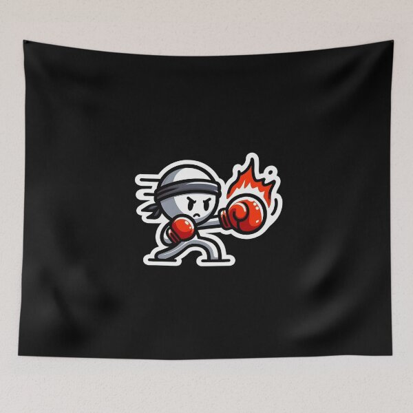 Item preview, Fire Punch Stickman designed and sold by StickyGuys.