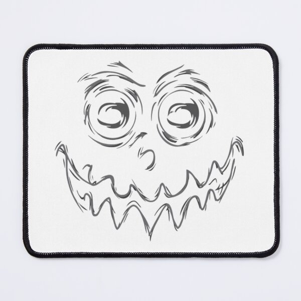 Item preview, Halloween Simple Scary Face designed and sold by Tim Mendy.