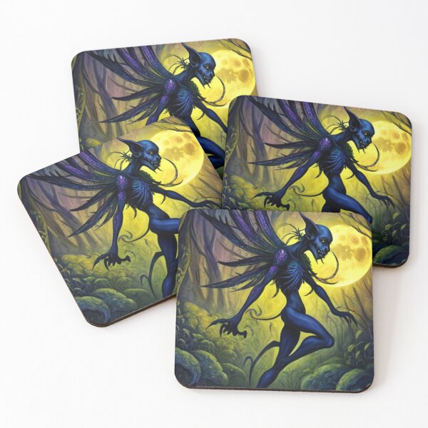 Item preview, Halloween Blue Fairie Goblin designed and sold by TheDarkWardrobe.