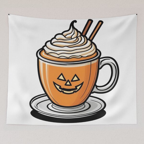 Item preview, Pumpkin Spiced Latte Sticker designed and sold by Travelcases.