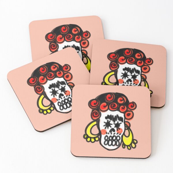 Item preview, FRIDA KHALO DIA DE LOS MUERTOS designed and sold by corazonbysergio.