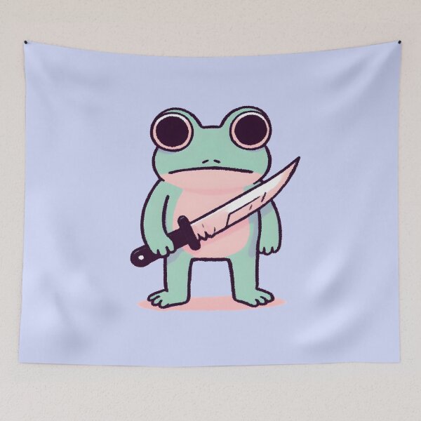 Item preview, Frog knife designed and sold by Anna Halasek.