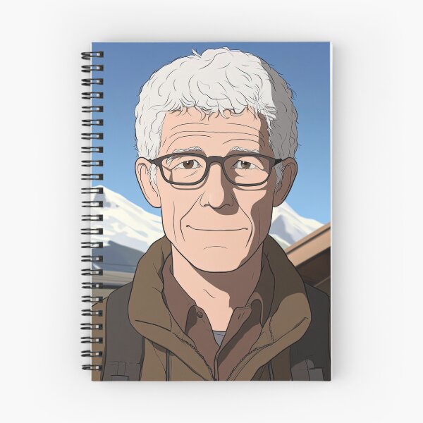 Item preview, Bill McKibben | Anime style designed and sold by ComicsFactory.