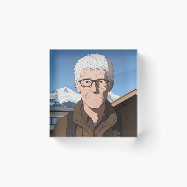 Item preview, Bill McKibben | Anime style designed and sold by ComicsFactory.
