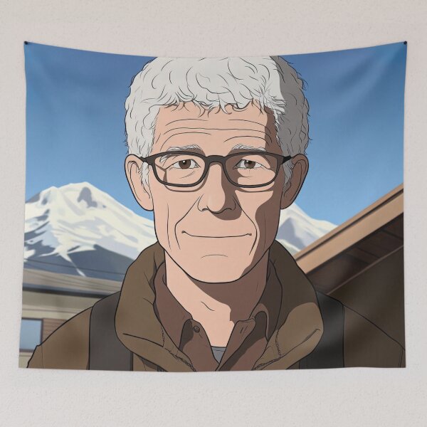 Item preview, Bill McKibben | Anime style designed and sold by ComicsFactory.