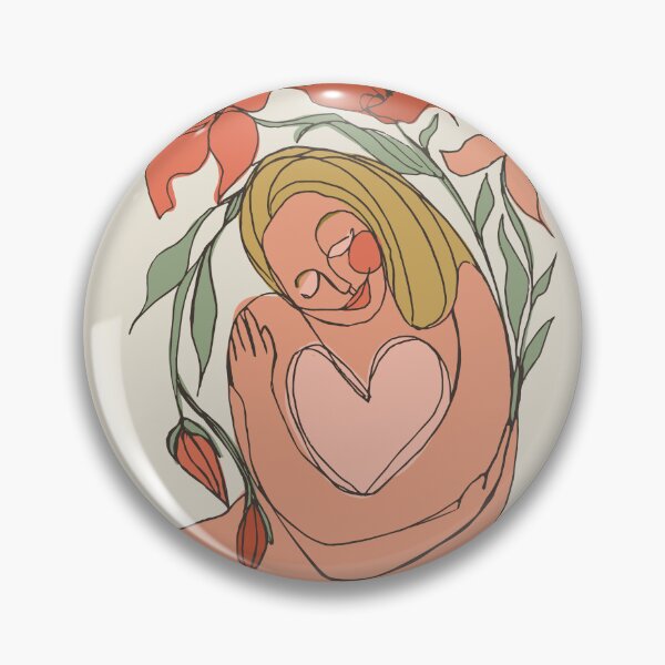 Item preview, Woman with Lily Flowers Survivor Hug designed and sold by Nancy Rodriguez.