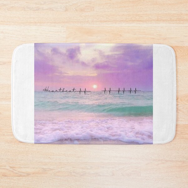 Item preview, Heart beat and purple, violet ocean designed and sold by Anahit Petrosyan Art Studio & Unique Print Designs for a Gift.