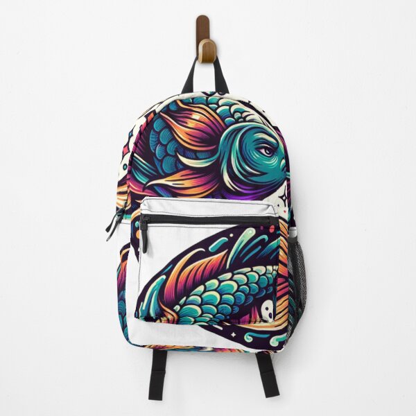 Artikelvorschau, Fische Sternzeichen Astrologie T-Shirt entworfen und verkauft von Travelcases.