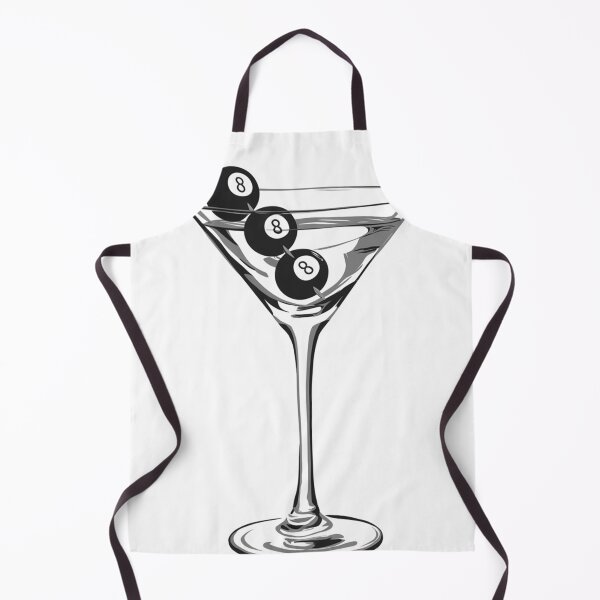 Item preview, Martini bola ocho designed and sold by GlowinUp Shop.