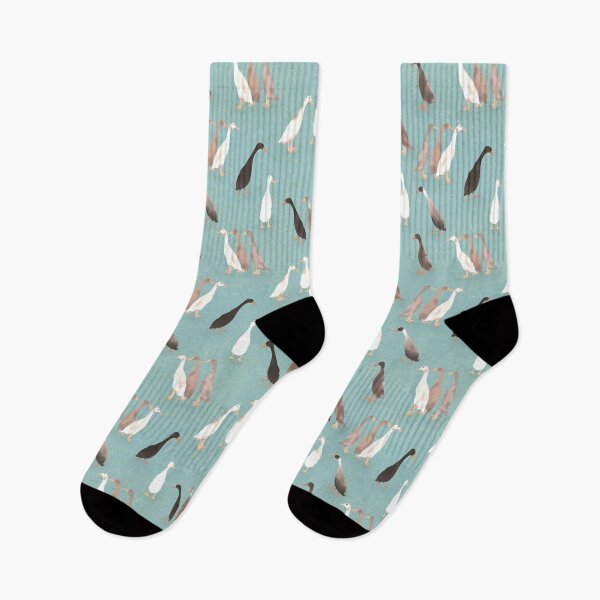 Item preview, Runner Ducks Awkward Friends on Aqua designed and sold by Brittany Lane Allen.