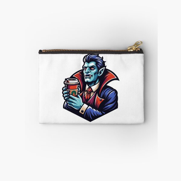 Item preview, Halloween Vampire holding Coffee designed and sold by Travelcases.